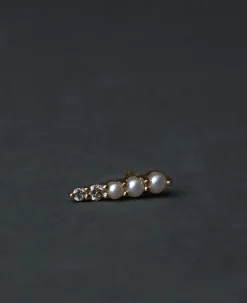 Anna Sheffield Medium Pave Pointe Stud