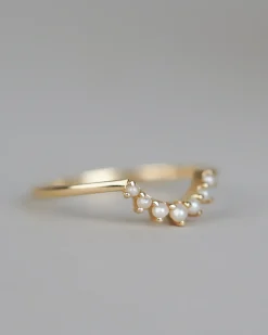 Anna Sheffield Pearl Grand Tiara Band