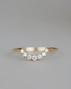 Anna Sheffield White Diamond Grand Tiara Band