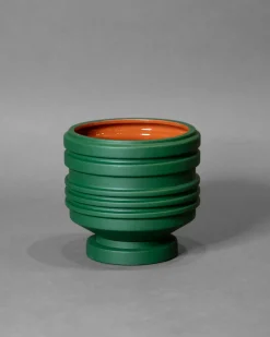 Areaware Strata Planter Green
