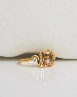 Artemer Morganite Wave Ring