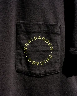 Asrai Garden Black Pocket Tee