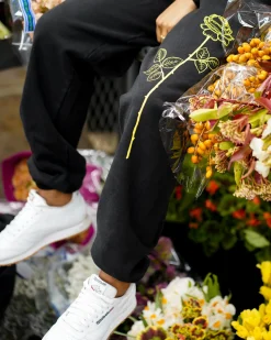 Asrai Garden Black Sweatpants
