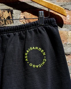 Asrai Garden Black Sweatpants