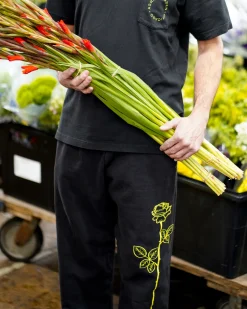 Asrai Garden Black Sweatpants