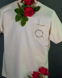 Asrai Garden Cream Pocket Tee