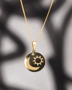 Asrai Garden Sun, Moon & Stars Pendant