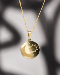 Asrai Garden Sun, Moon & Stars Pendant