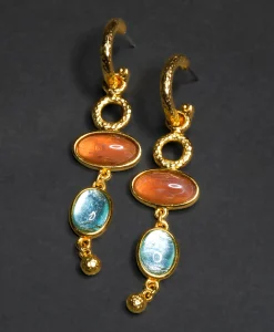 Ben Amun Missy Earrings - Cerulean