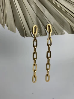 Ben Amun Small Link Earrings