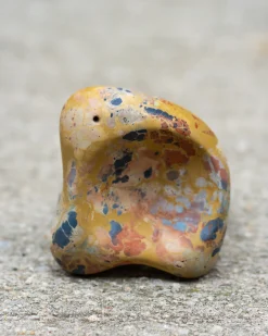 Concrete Cat Wavy Incense Holder