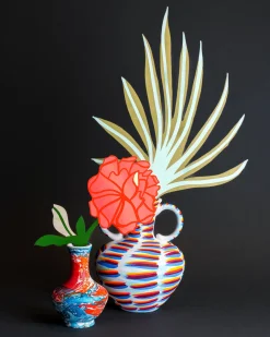 Cosmic Peace Studio Marbled Bud Vase