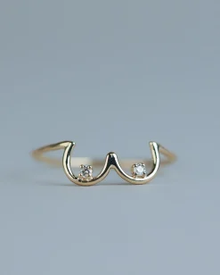 Dallas Maynard Boob Ring With Gemstones