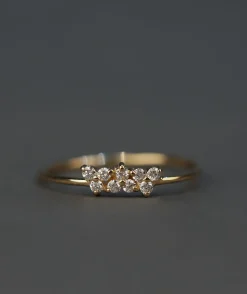 Dallas Maynard Diamond Petite Cluster Ring