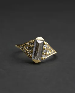 Digby & Iona Baguette Zelda Ring