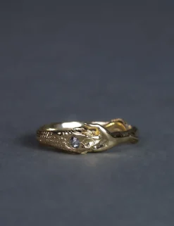 Digby & Iona Bejeweled Resting Nagini Ring