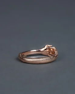 Digby & Iona Bejeweled Resting Nagini Ring