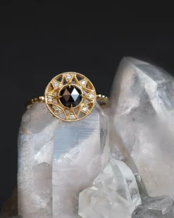 Dmd Metal Black Diamond Zenith Ring