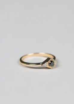 Eden Philippa Black Diamond Drea Ring