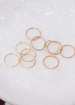 Eden Philippa Medium Hoop Earrings