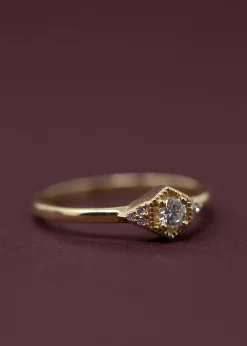 Eden Philippa White Diamond Drea Ring