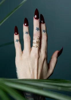 Fiat Lux 3-Stone Meridian Ring