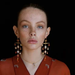 Grainne Morton Eye Teardrop Necklace
