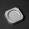 Hibi Tamba Incense Tray - Octagon White