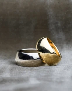 Laura Lombardi Gold Luna Ring