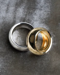 Laura Lombardi Gold Luna Ring