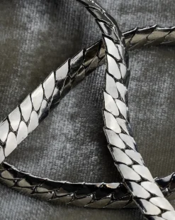 Laura Lombardi Silver Piatta Chain Necklace