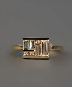 Lindsay Lewis Diamond Mosaic Ring