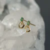 Lizzie Mandler Emerald Link Stud