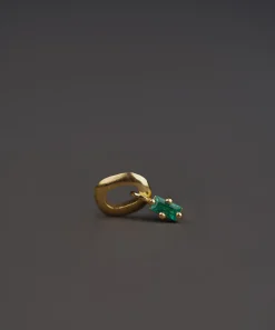Lizzie Mandler Emerald Link Stud