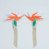 Melody Ehsani Bird Of Paradise Sunrise Earrings