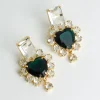 Pakera Pakera El Sabor Earrings Clear + Green