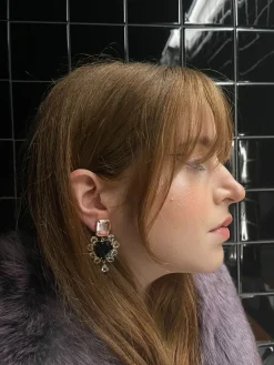 Pakera Pakera El Sabor Earrings Clear + Green