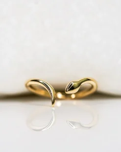 Rokosz Open Snake Ring