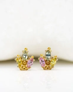 Ruta Reifen Marquise Triplets Studs
