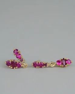 Ruta Reifen Ruby Monaco Earrings
