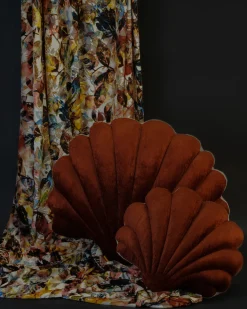 Tamar Mogendorff Velvet Seashell Pillow
