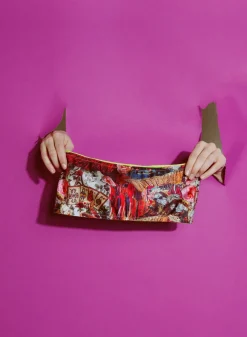 Veronica Sheaffer Collage Print Bandeau
