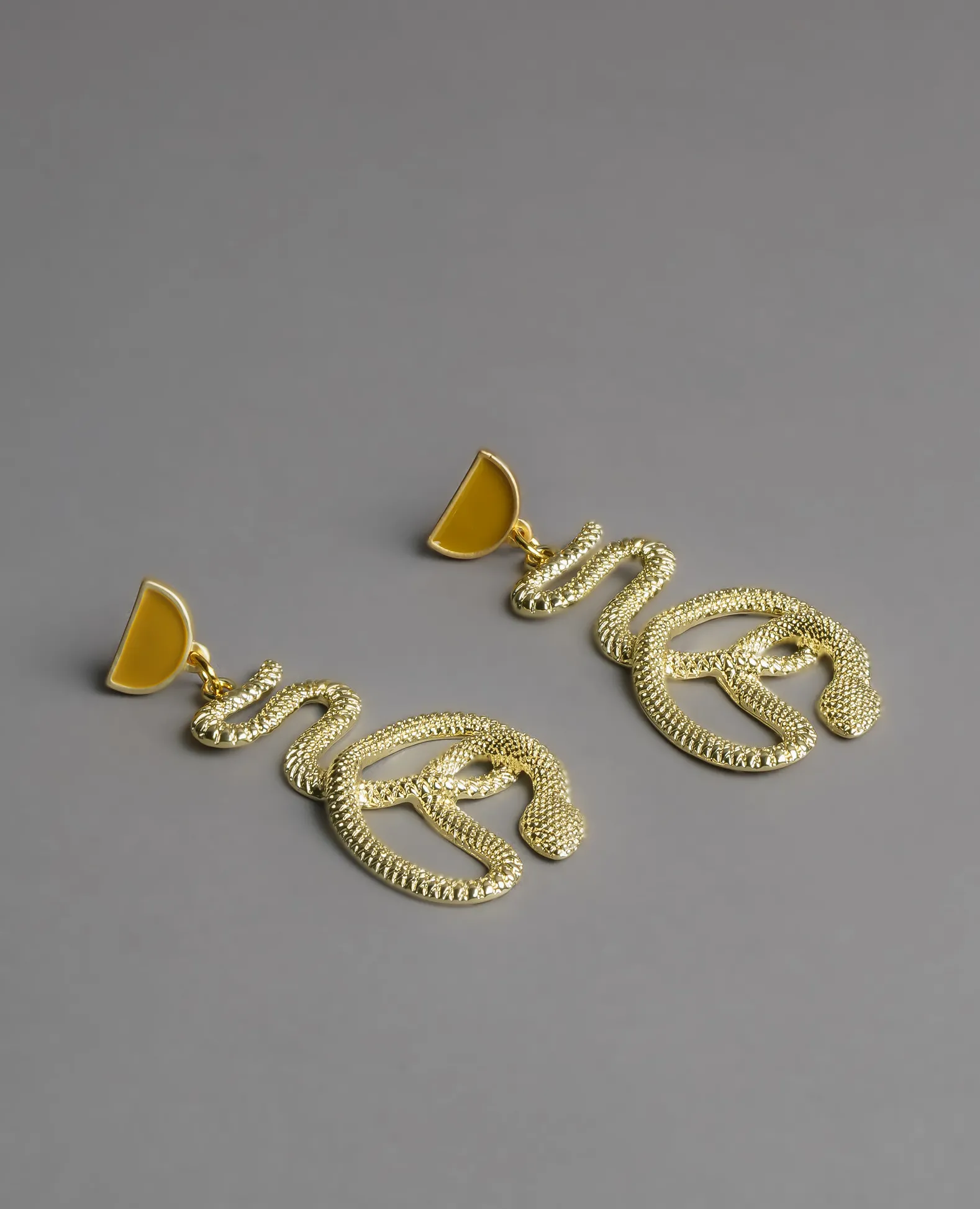Vintage Royalty Medusa Earrings