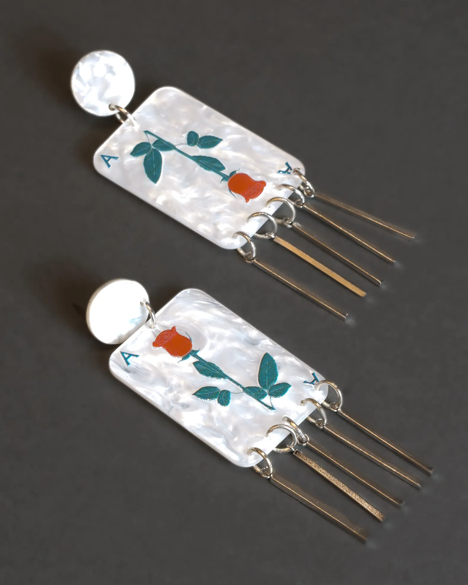 Vintage Royalty The Ace Earrings